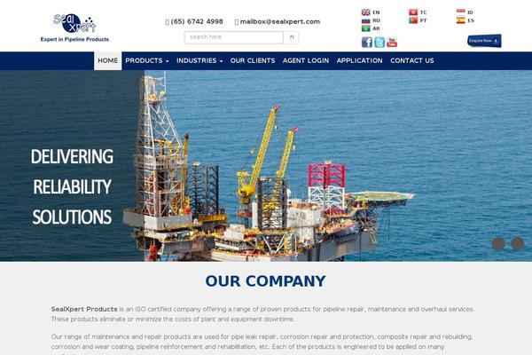 Site using Awesome Responsive Menu plugin