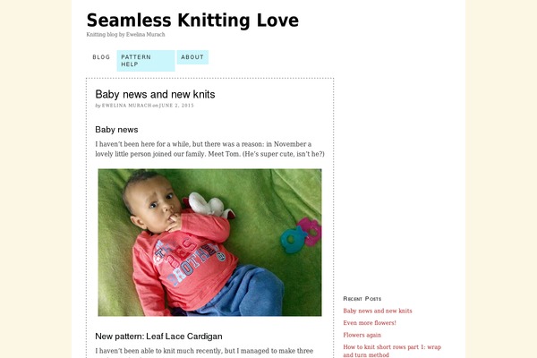 Site using Crafty Social Buttons plugin