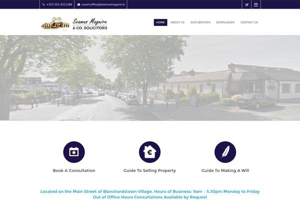 Trymee theme site design template sample