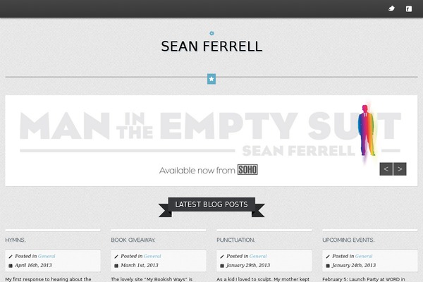 Reboot theme site design template sample