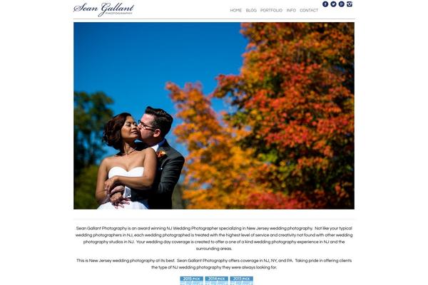 Simplicity theme site design template sample