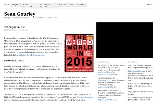 Thesis theme site design template sample