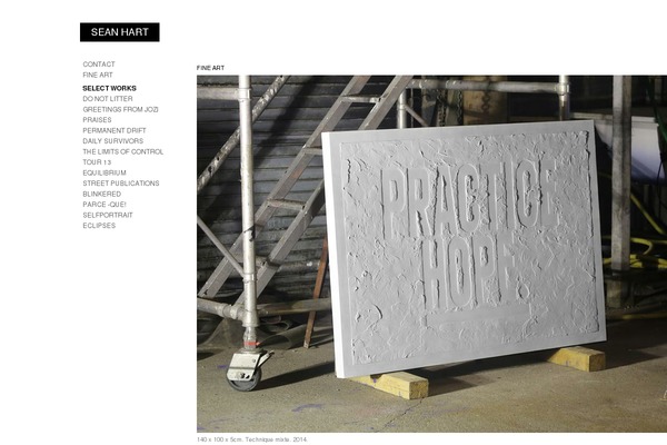 seanhart.org site used Swissdessign