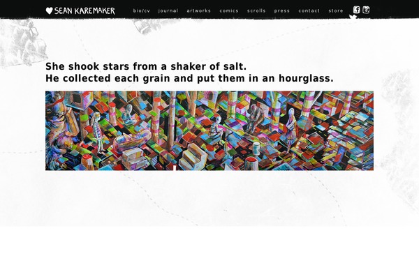 Site using Big-cartel-importer plugin