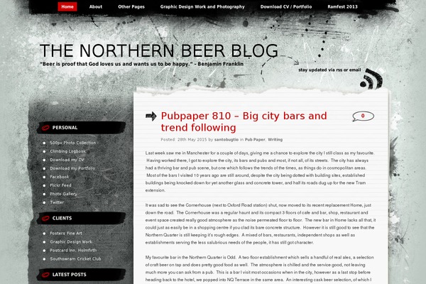 seanliquorish.co.uk site used Greyzed