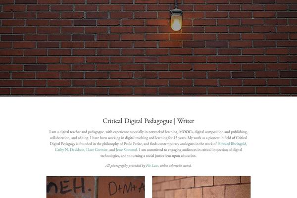 Zerif Lite theme site design template sample