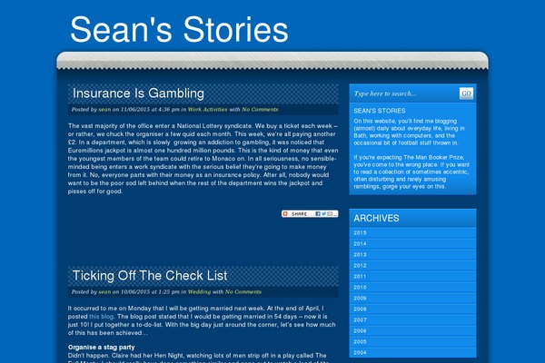 Site using Flexo Archives plugin
