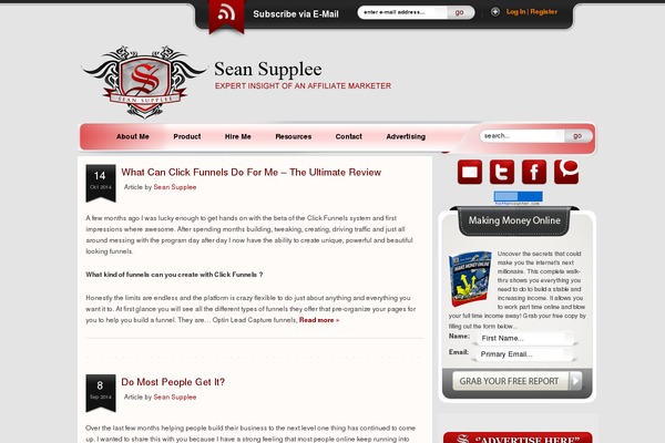 Site using Thrive-ovation plugin
