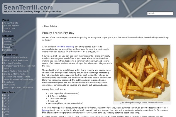 Site using Flexo Archives plugin