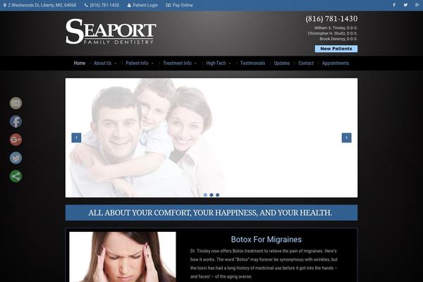 Dent-all theme site design template sample