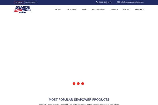 Site using Testimonial Slider plugin