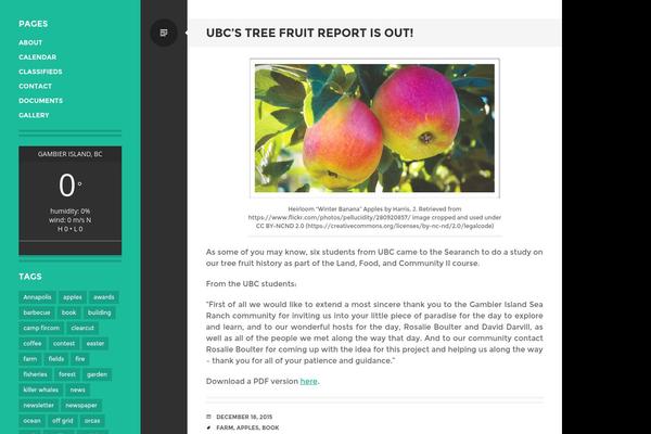 Writr theme site design template sample