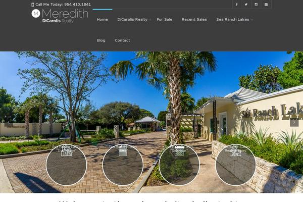 Realestate-7 theme site design template sample