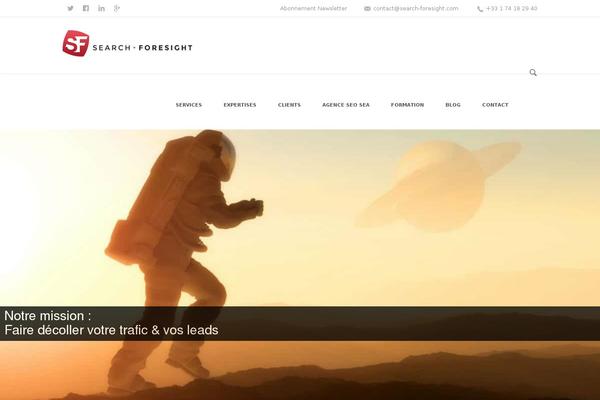 search-foresight.com site used Sftheme