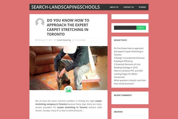 MH Cicero lite theme site design template sample