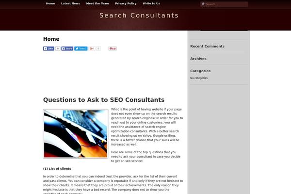 search4consultant.com site used GlossyRed