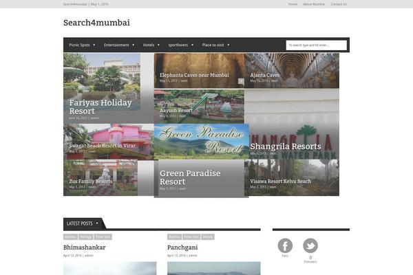 Extranews theme site design template sample