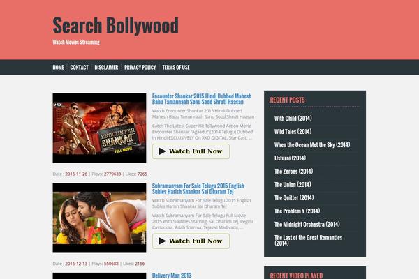 Solon theme site design template sample