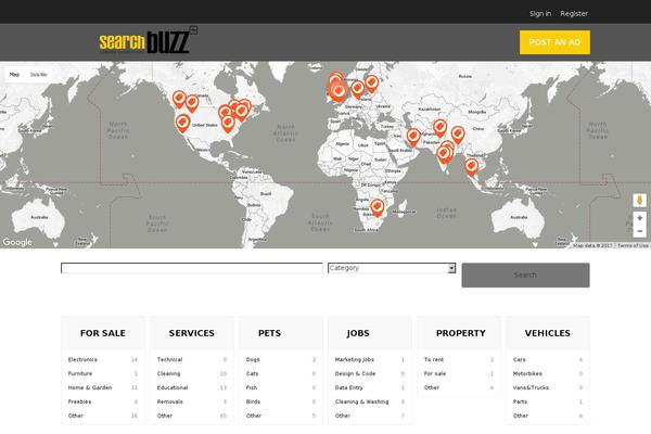 Site using Cred-frontend-editor plugin