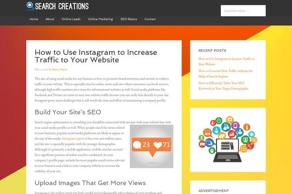 Site using Genesis-favicon-uploader plugin