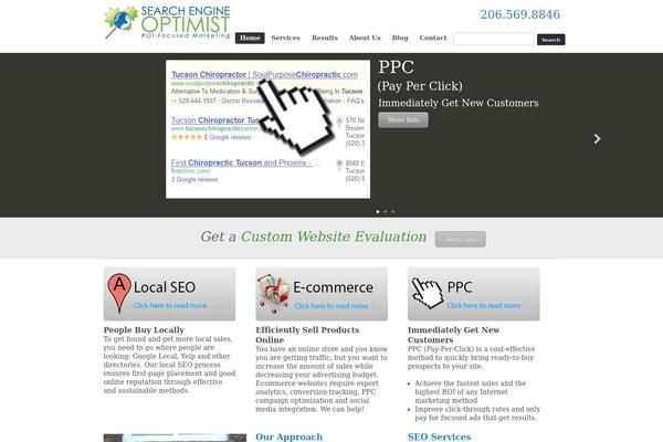 Promotion theme site design template sample