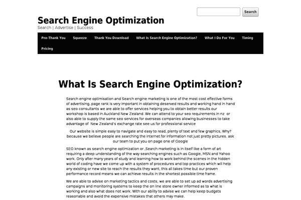 Simon WP Framework theme site design template sample