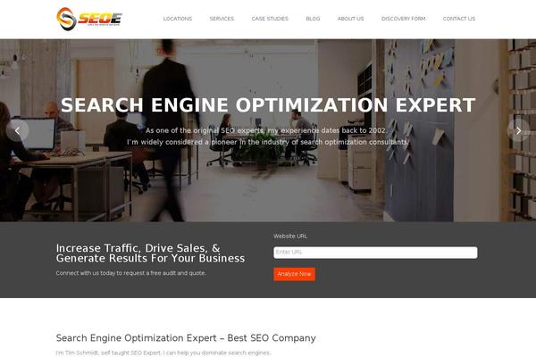 Tower theme site design template sample