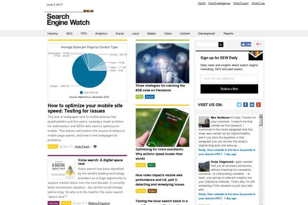 Floating Social Media Icon website example screenshot