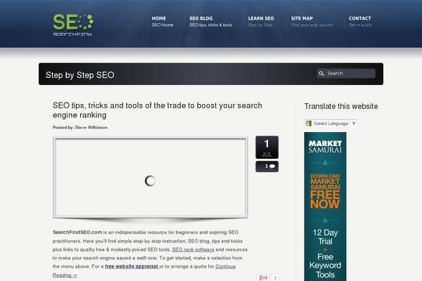 Klasik theme site design template sample