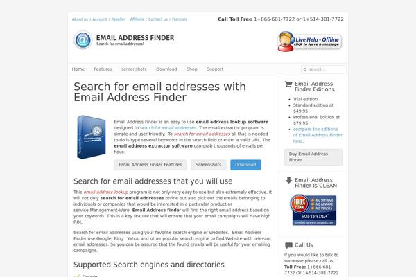 Nano2 theme site design template sample