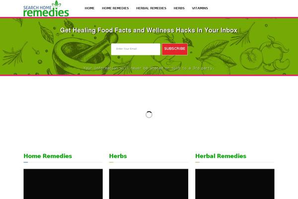 searchhomeremedies.com site used Homeflat-child