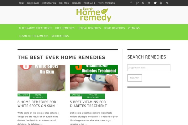 searchhomeremedy.com site used Homeflat-child