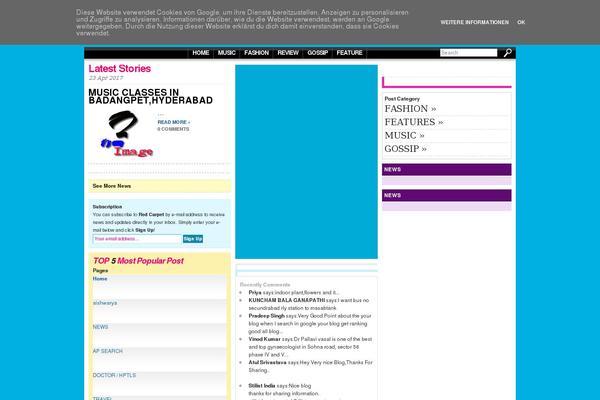 searchhyd.blogspot.in site used Redcarpet