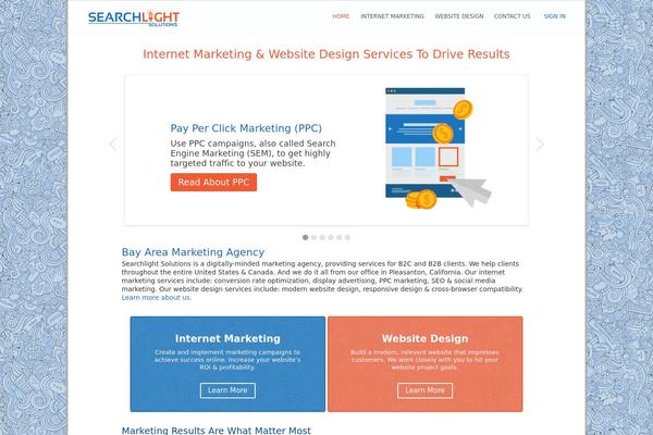 searchlightsolutions.com site used Searchlighttheme