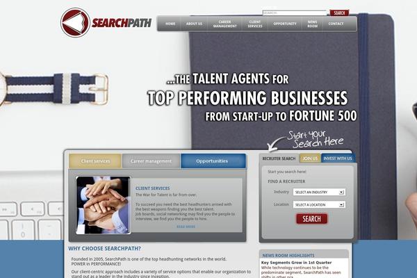 searchpath.com site used Adsticle
