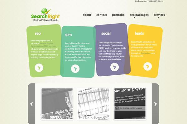 searchright.com.au site used Theme1073