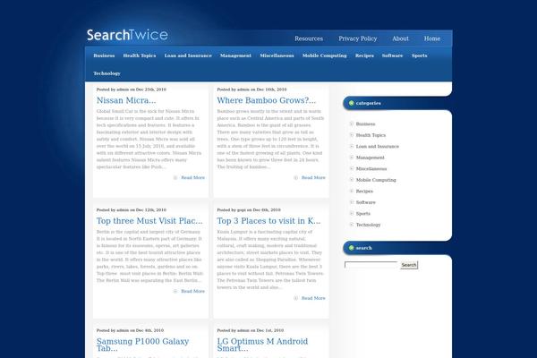 Studioblue theme site design template sample