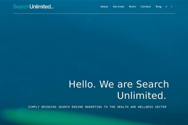 Site using WEN's Social Links plugin