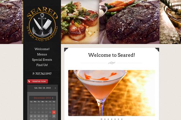 Eatery theme site design template sample