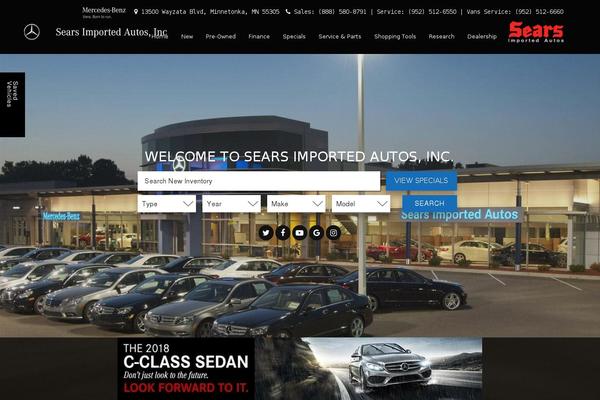 Dealer Inspire theme site design template sample