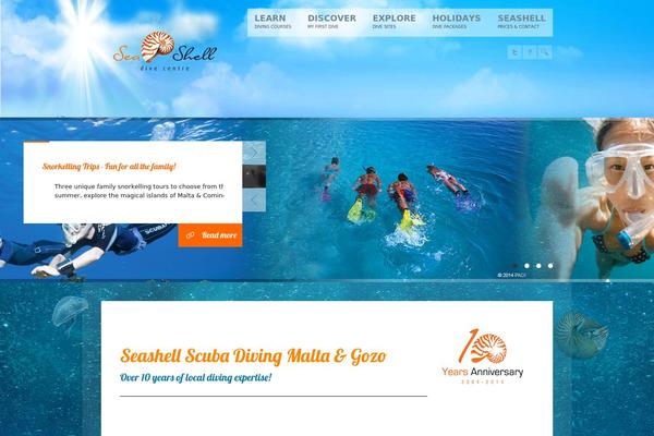 Duotive 5ive theme site design template sample