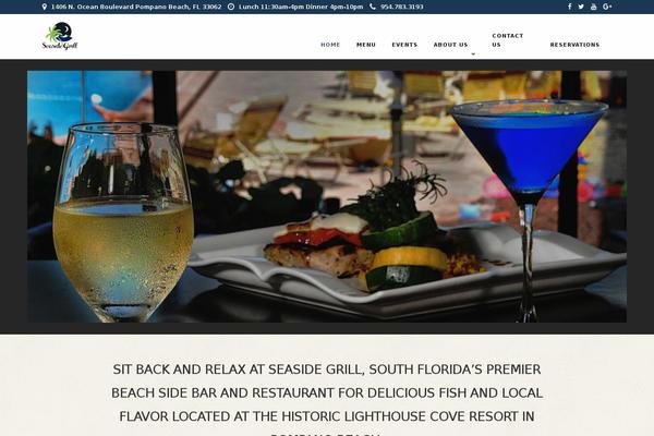 Grandrestaurant theme site design template sample