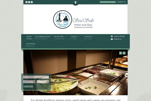 Nice Hotel theme site design template sample