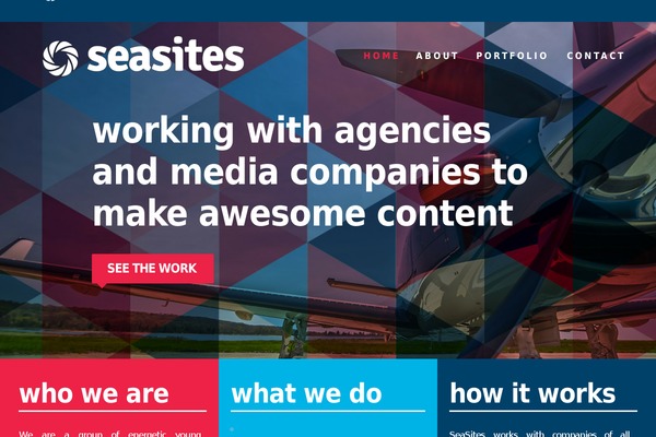 Fuse theme site design template sample