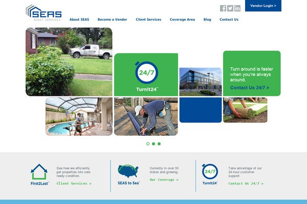 seasllc.com site used Seas
