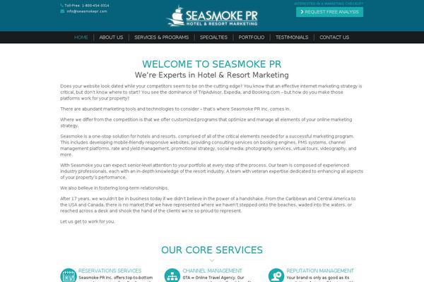 seasmokepr.com site used Seasmoke