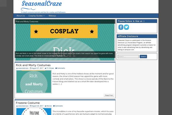 Frontier theme site design template sample