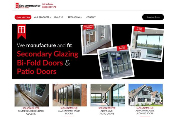 Doors theme site design template sample