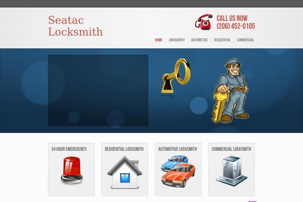 Inspire theme site design template sample