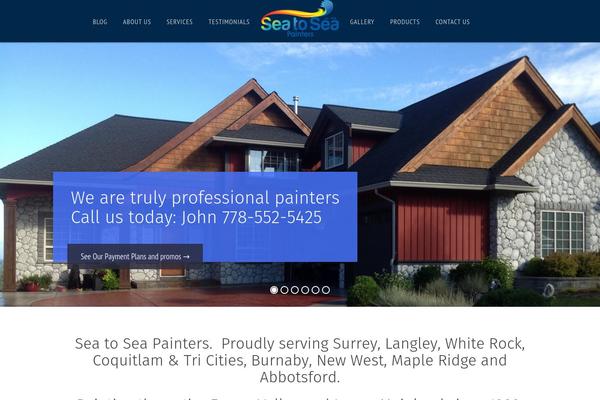 Renovation theme site design template sample